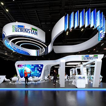 【Uzbekistan】展台设计分享
