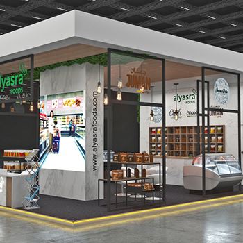 【ALYASRA FOODS】展台设计分享