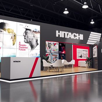【HITACHI】展台设计分享
