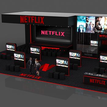 【NETFLIX 】展台设计分享