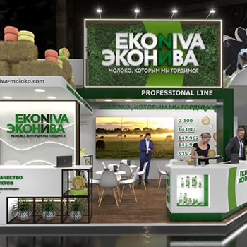 【Ekoniva】展台设计分享