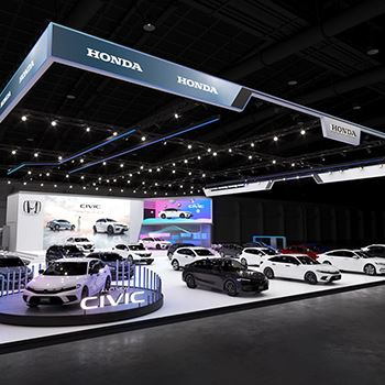 【Honda】展台设计分享
