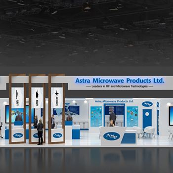 【ASTRA MICROWAVE PRODUCTS LTD】展台设计分享