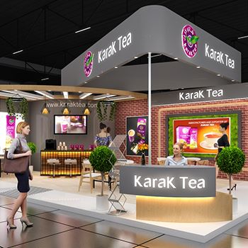 【Karak Tea】展台设计分享