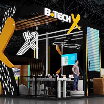 【B TECH】展台设计分享