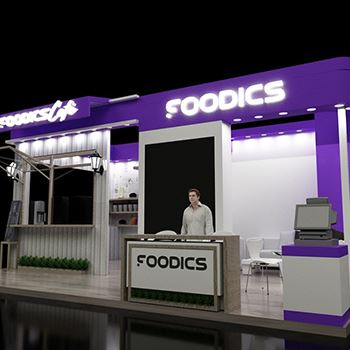 【foodics】展台设计分享