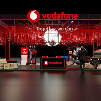【Vodafone】展台设计分享