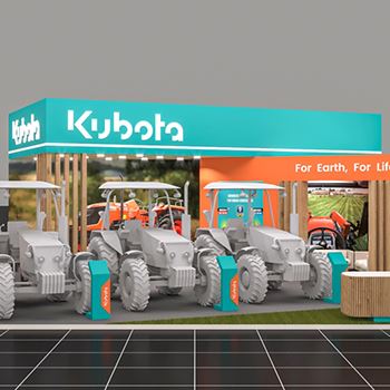 【Kubota 】展台设计分享