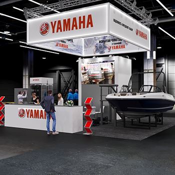 【YAMAHA】展台设计分享