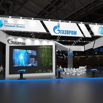 【Gazprom】展台设计分享