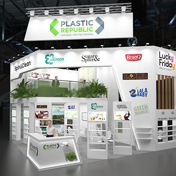 【Plastic republic】展台设计分享