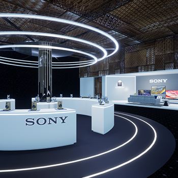 【SONY】展台设计分享
