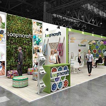 【LOOPNCRAFT】展台设计分享
