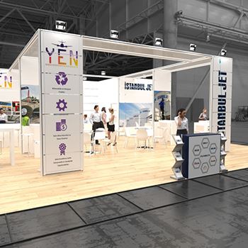 【İSTANBUL JET】展台设计分享