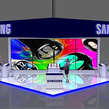 【SAMSUNG】展台设计分享
