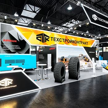 【Techstroykontrakt】展台设计分享