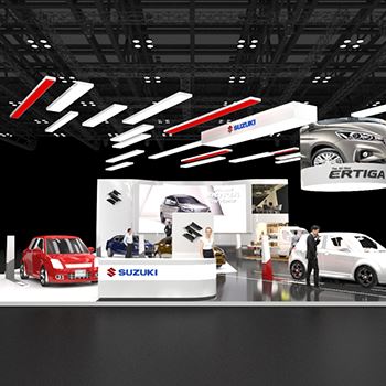 【SUZUKI】展台设计分享