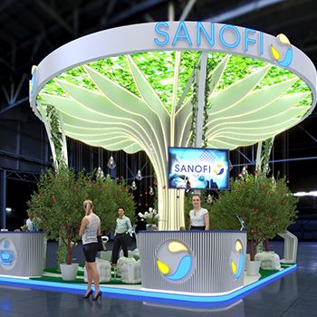 【Sanofi】展台设计分享