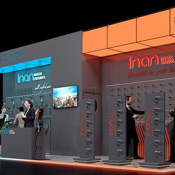 【iNAN DOOR HANDLES】展台设计分享