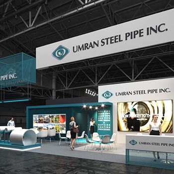 【UMRAN STEEL】展台设计分享