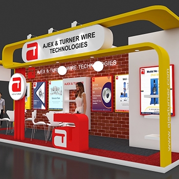 【AJEX & TURNER WIRE】展台设计分享