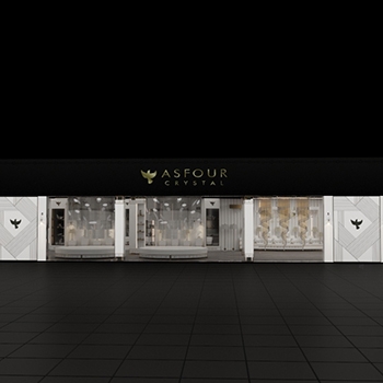 【Asfour Crystal】展台设计分享