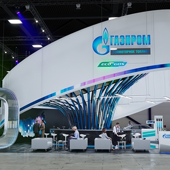 【Gazprom】展台设计分享