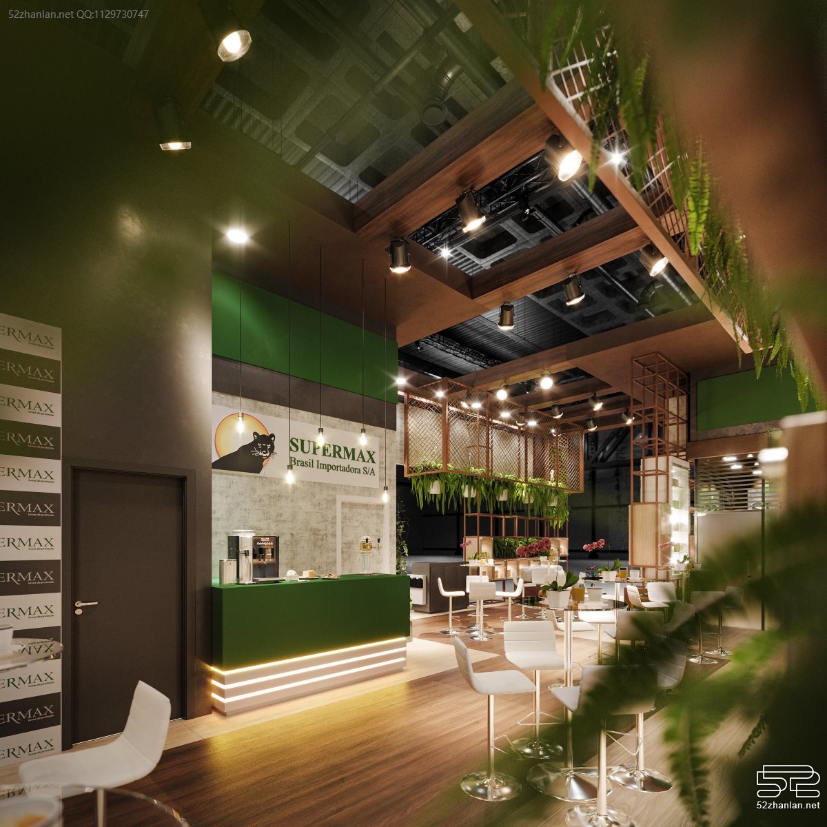 【Super】展台设计分享 – 52展览设计