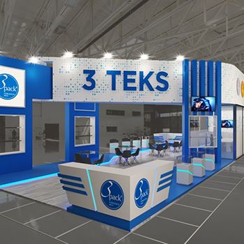 【3 TEKS】展台设计分享