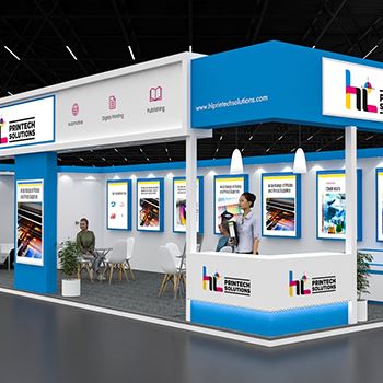 【hl printech solutions】展台设计分享
