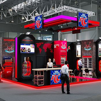 【Royal Cola】展台设计分享