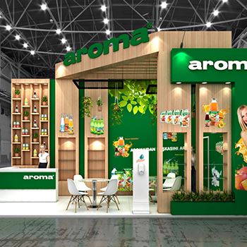 【AROMA】展台设计分享
