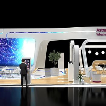 【AstraZeneca】展台设计分享