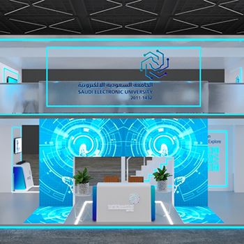 【Saudi electronic university】展台设计分享