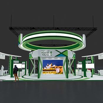 【Saudi invest】展台设计分享