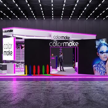 【COLORMAKE】展台设计分享