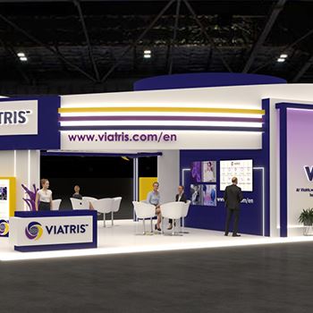 【VIATRIS】展台设计分享