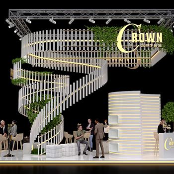 【Crown】展台设计分享