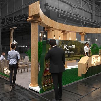 【Komili】展台设计分享