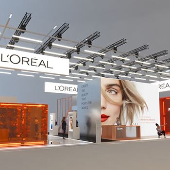 【L’Oreal】展台设计分享