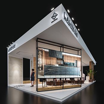 【LAMINAM】展台设计分享