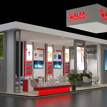 【Alfa Medical】展台设计分享
