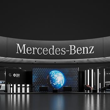 【Mercedes-Benz】展台设计分享