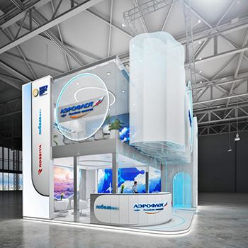 【AEROFLOT】展台设计分享