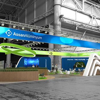 【Assan Alüminyum】展台设计分享
