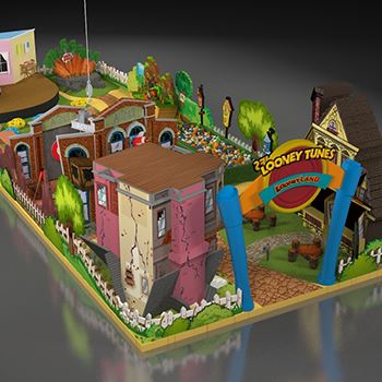 【Looney Tunes】展台设计分享