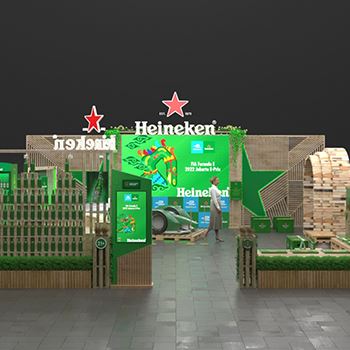 【HEINEKEN】展台设计分享