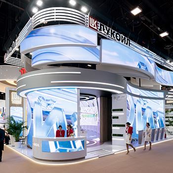 【Lukoil】展台设计分享