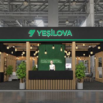 【YEŞİLOVA】展台设计分享