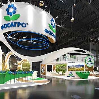 【Fosagro】展台设计分享